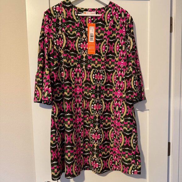 Nwt Jude Connelly Pink Patterned Dress - Picture 1 of 2